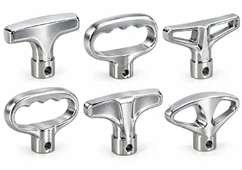 Custom CNC Machined Polishing Pull Cord & Pull Start Handles