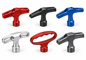 Custom CNC Machined Pull Cord & Pull Start Handles for Generators & Portable Power Systems