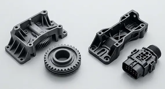 Custom CNC Machined PA66 Structural Parts