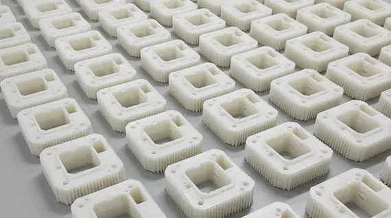 Custom High-Volume Nylon CNC Machining Parts Components