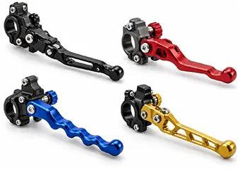 Custom CNC Machined Off-Road & Dirt Bike Levers Custom CNC Machined Off-Road & Dirt Bike Levers