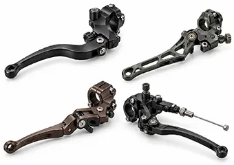 Custom CNC Machined Type III Hard Anodizing Brake & Clutch Hand Levers Custom CNC Machined Type III Hard Anodizing Brake & Clutch Hand Levers