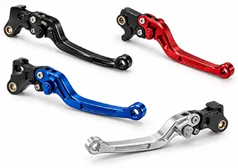 Custom CNC Machined Type II Anodizing Brake & Clutch Hand Levers Custom CNC Machined Type II Anodizing Brake & Clutch Hand Levers