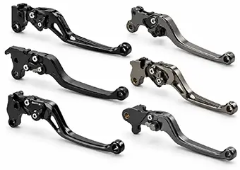 Custom CNC Machined PVD DLC Coating Brake & Clutch Hand Levers Custom CNC Machined PVD DLC Coating Brake & Clutch Hand Levers