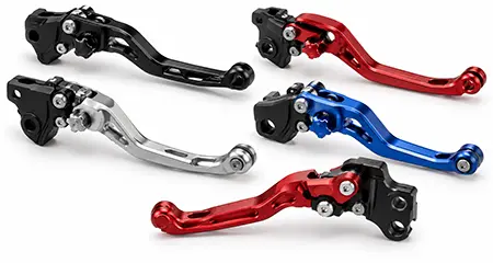 Custom CNC Machined Brake & Clutch Hand Levers for Off-Road & Dirt Bikes Custom CNC Machined Brake & Clutch Hand Levers for Off-Road & Dirt Bikes
