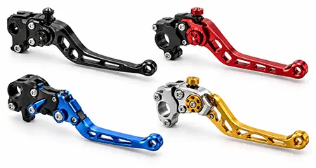 Custom CNC Machined Brake & Clutch Hand Levers for Street & Sport Motorcycles Custom CNC Machined Brake & Clutch Hand Levers for Street & Sport Motorcycles