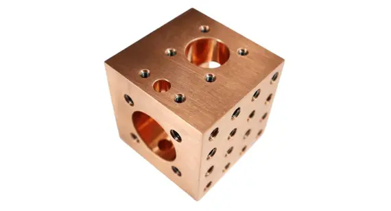 C14500 Tellurium Copper CNC Machined Parts C14500 Tellurium Copper CNC Machined Parts