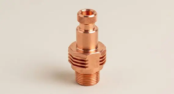 C14500 Precision CNC Machined Power Terminal Components C14500 Precision CNC Machined Power Terminal Components