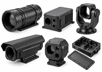 Custom CNC Machining Security & Remote Surveillance Night Vision Thermal Imaging Housings