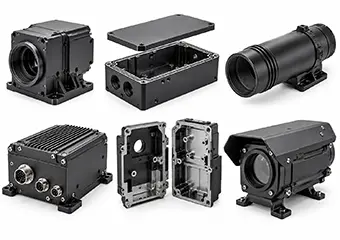 Custom CNC Machining Scientific & Environmental Monitoring Night Vision Thermal Imaging Housings