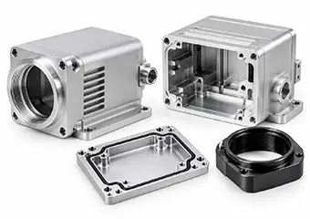 Custom CNC Machined 6063 Aluminum Thermal Imaging Camera Housings