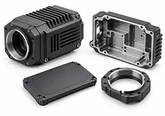 Custom CNC Machined Hard Anodizing Type III Thermal Imaging Camera Housings and Enclosures