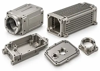 Custom CNC Machined Electroless Nickel Plating Thermal Imaging Camera Housings and Enclosures