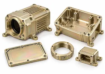 Custom CNC Machined Chemical Conversion Coating Thermal Imaging Camera Housings and Enclosures