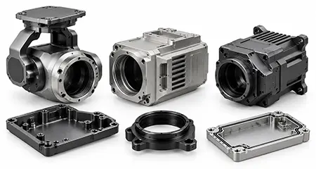 Custom CNC Machined Robotics & Autonomous Systems Thermal Imaging Housings and Enclosures